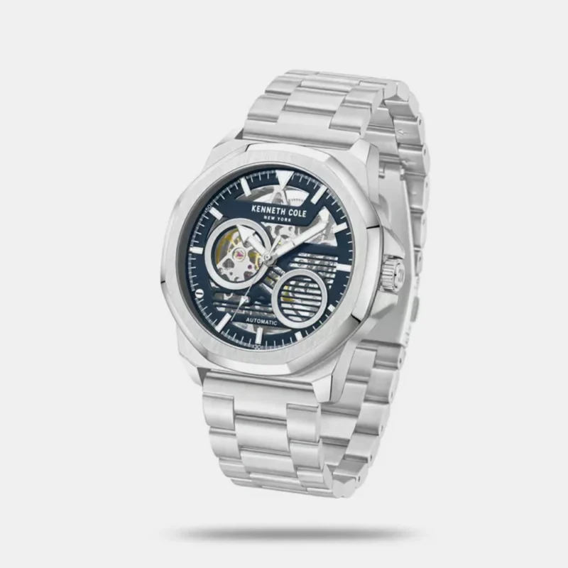 Kenneth Cole Blue Dial Automatic Watch for Men KCWGY0013602MN - Image 2
