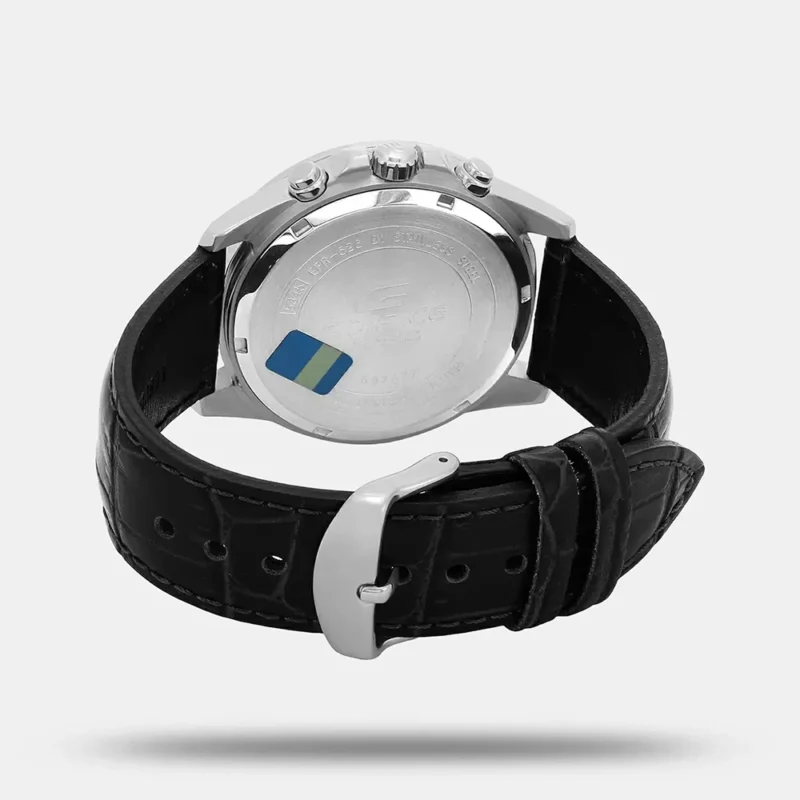 Edifice Men's Chronograph Leather Watch EX096 - EFR-526L-1AVUDF - Image 4