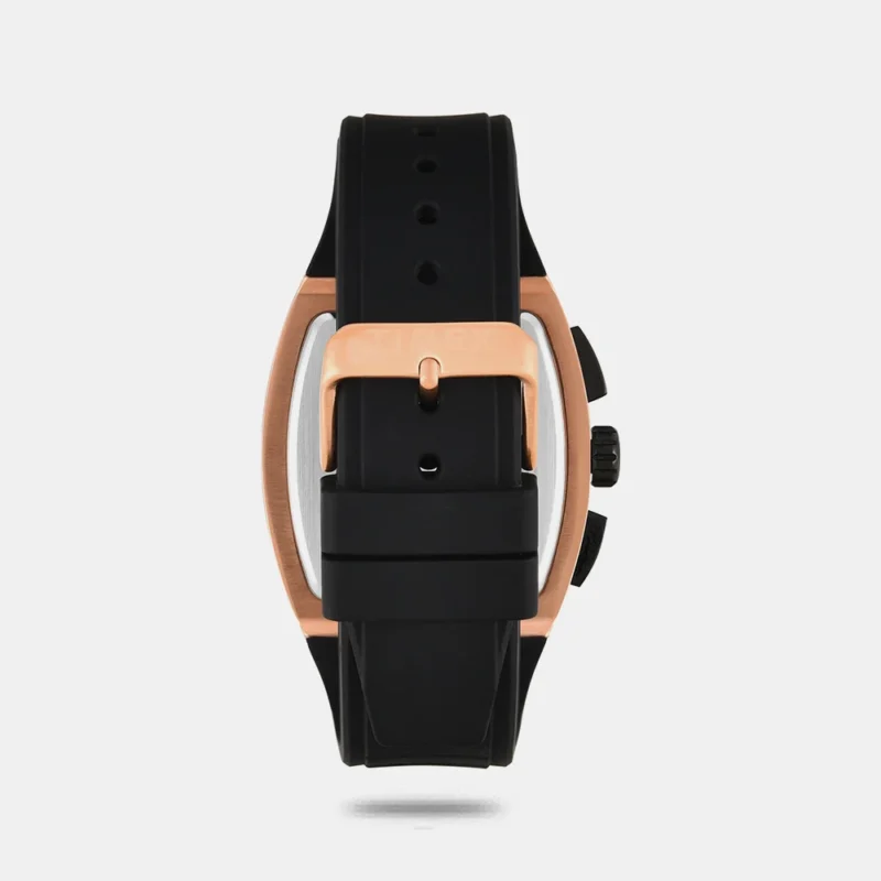 TIMEX Vector Men Black Rectangle Chronograph Dial Analog Watch - TWEG26201 - Image 2