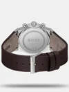 BOSS Candor Chrono Qtz Fashion Chrono Ice Blue Round Dial Men's Watch 1514219 - Image 3