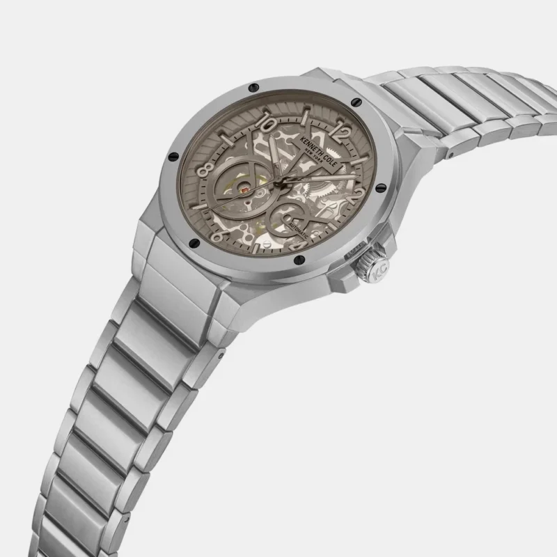 Kenneth Cole Automatic Stainless Steel Bracelet Watch For Men KCWGY0063302MN - Image 3