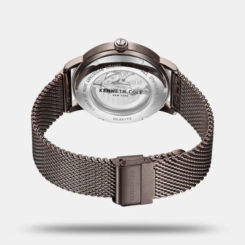 Kenneth Cole Men Mesh Strap Automatic Watch KCWGY0064202MN - Image 3