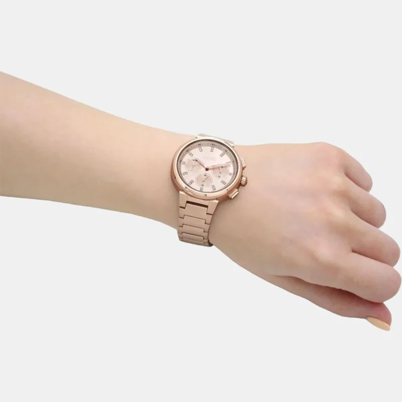 Boss Women Pink Multi-Function Stainless Steel Watch 1502678 - Image 4