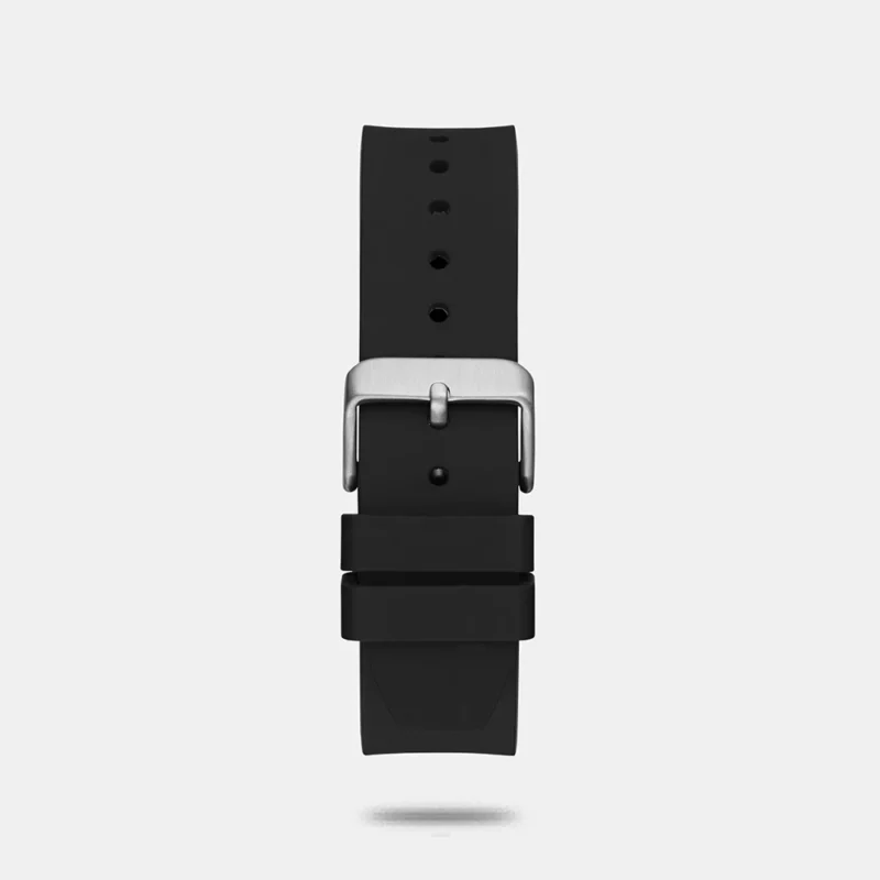 Guess Asset Men's Black Analog Silicone Watch GW0663G1 - Image 4