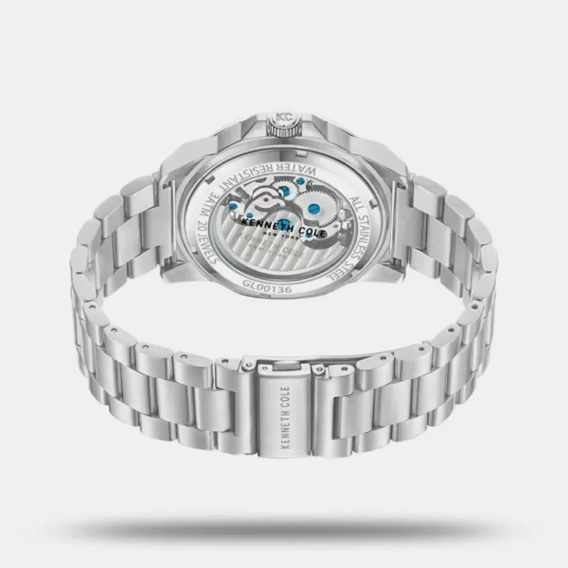 Kenneth Cole Blue Dial Automatic Watch for Men KCWGY0013602MN - Image 4