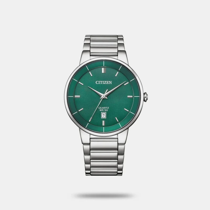 Men's Citizen Quartz Gents Watch Green Dial - BI5120-51X