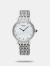The Seiko Conceptual collection watch comes with quartz movement. The blue dial with a 40.6 mm stainless steel case is attached to a stainless steel bracelet. Along with date feature and water resistance of up to 100 m, the watch comes with two years warranty period.