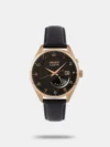 The cocktail collection from Presage comprises watches defined by fine details characterisitic of some of the most tantalising cocktails. From deep and rich tones to mysterious shades, the watches are designed to add a spark of unparalleled style. This green-dial mechanical watch is amongst the ones included in this collection. The watch is complete with a date display, LumiBrite hands and indices, and more.