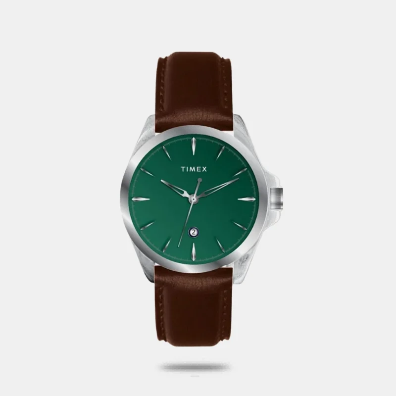 Timex Men Green Dial Analog Watch- TWTG12700