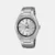 Introducing an EDIFICE motorsports analog timepiece with hour, minute, and seconds hands design, inspired by the classic sports car. The slender, mirror-finished bezel and round stainless-steel case featuring a radiating hairline finish create a unique pairing for a classic look with a solid feel. The EFB-109D-1A dial takes on a bright, glossy black, accented with a touch of red on the seconds hand. The blue dial of the EFB-109D-2A and the silver dial of the EFB-109D-7A are each finished in a sun-ray design with fine lines that radiate out from the center. With the substantial stainless-steel band, sapphire crystal, and 100-meter water resistance, you’re ready for anything that comes your way. This sporty, classic timepiece takes you instantly from casual settings to business meetings in unique style.