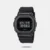 From G-SHOCK, the watches that are ever evolving in pursuit of toughness, this model uses the metal materials of the square-design 5600 series. The use of a resin material inside the case and a hard stainless steel material for the bezel cover creates a high-quality feel while maintaining a lightweight and comfortable fit. The use of an inverted LCD also achieves a more chic finish. While maintaining concepts inherited from the first generation, the 5600 series has been refined to pursue watch quality and evolve the exterior and wearability.