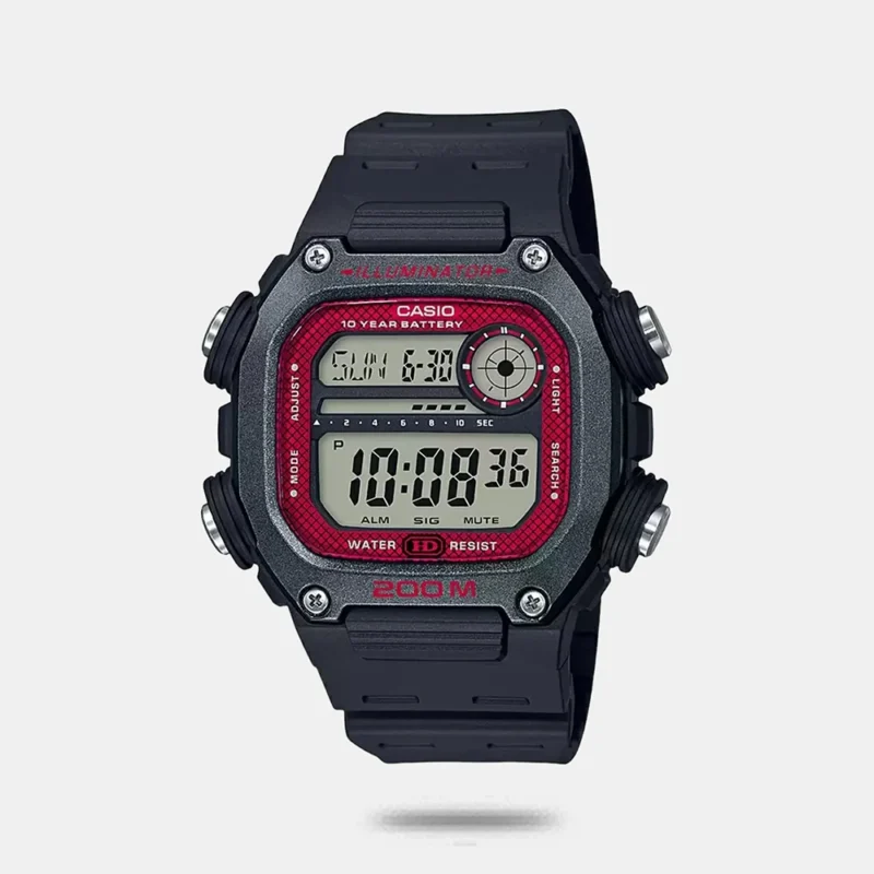 Casio Youth Men's Digital Resin Watch I117 - DW-291H-1BVDF