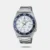 Satisfy your active, adventurous side with an analog timepiece that exudes the bold confidence of a professional diver. Water resistance up to 50 meters and the date display at the 4 o’clock position add an extra handy touch. Dial Colour : White .