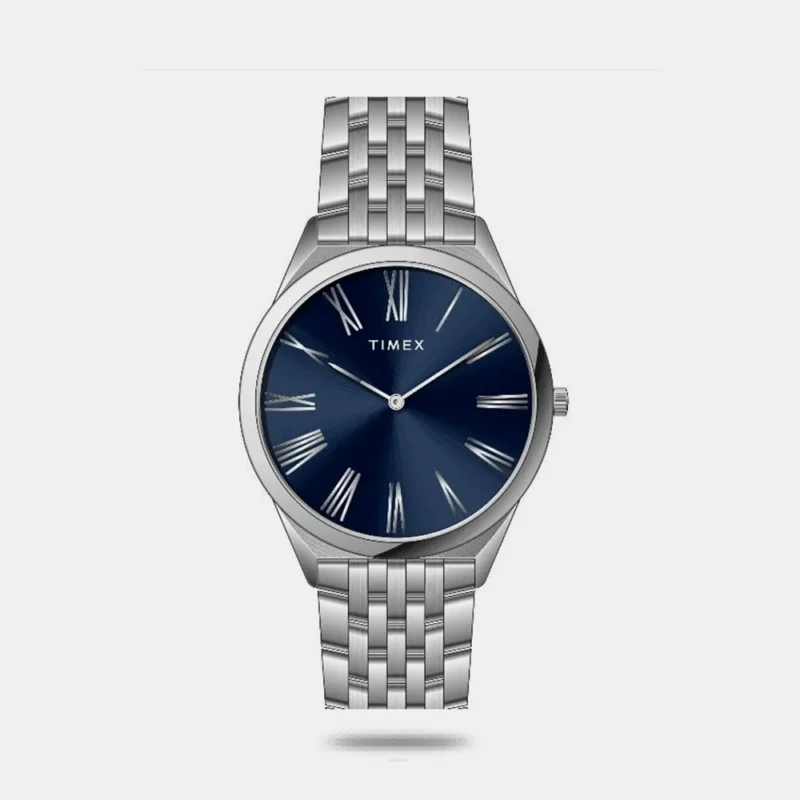 Timex Men's Premium Blue Dial Analog Watch - TWEG27901