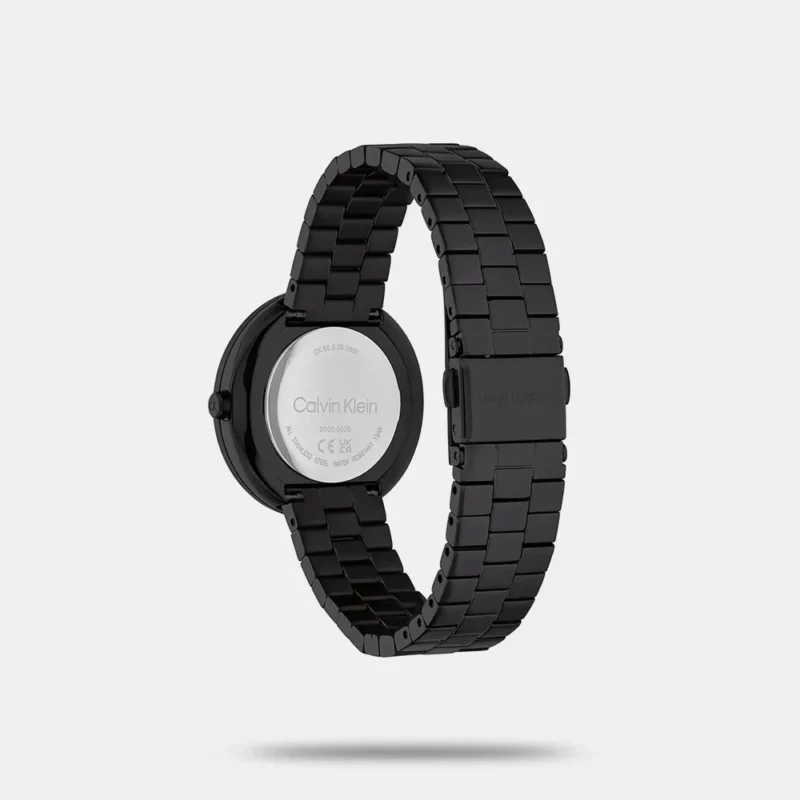 Calvin Klein Twisted Bezel Qtz Basic Slim Round Dial Women's Watch - 25100096 - Image 3