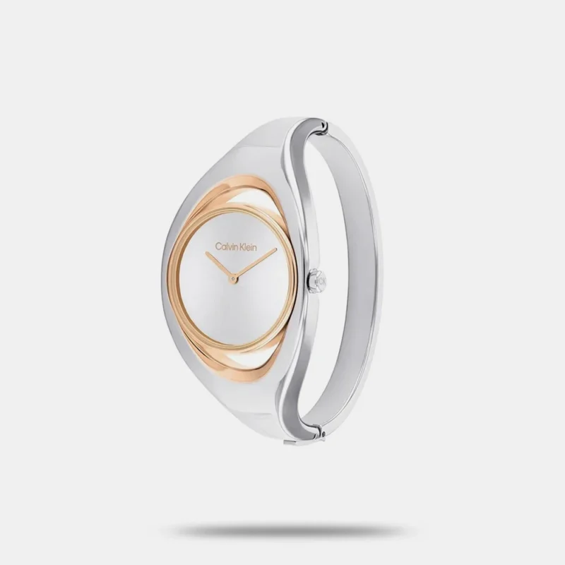 Women Quartz Silver White Dial Analog Stainless Steel Watch - 25200393 - Image 2