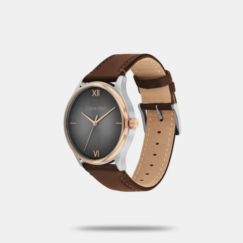 Men Quartz Grey Dial Analog Stainless Steel Watch - 25200453 - Image 2