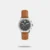 Unleash mischevious streak this playful watch. The stylish dial has a day and date window, so that you can keep a tab of all your dates! The genuine tan leather strap lends the watch an uber trendy look. Pair this watch with a polo neck t-shirt and some chinos and you're good to continue being your naughty self.