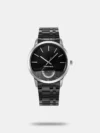 Fastrack, Fastrack Guys, Fastrack Men, Fashion, Fashion watches, Flaunt, trendy, guys watches, Snob X collection, Plated watches, Silver plating, stylish, fashion, fashionable watch, trendy watch, Blue leather strap , Silver dial, P3H functionality with day-date