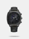 Elevate your look with this men's analog watch from the Stunners collection by Fastrack. Encased in a 43.5 mm case, the black round dial features plain 3-hand and quartz movement on the watch. The genuine leather strap comes in a brown hue that further elevates the look of the watch. Besides, it is water-resistant up to 50 m and is completed with a buckle to ensure a secure fit on the wrist.
