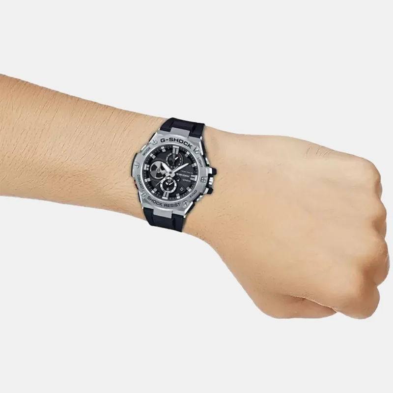Casio G-Shock Men's Resin Chronograph Watch G789 - GST-B100-1ADR - Image 4