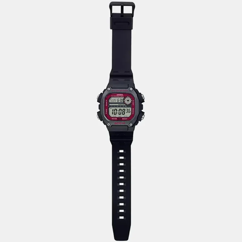 Casio Youth Men's Digital Resin Watch I117 - DW-291H-1BVDF - Image 4