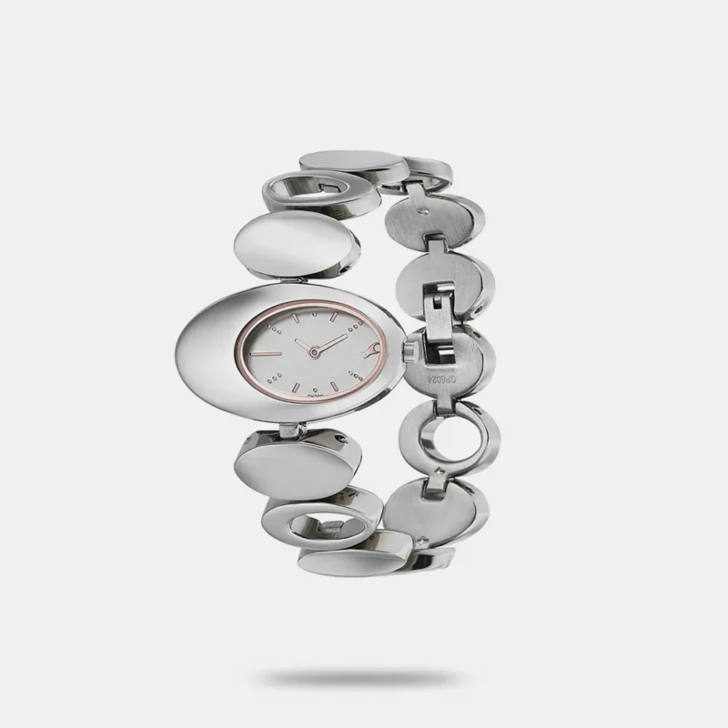 Fastrack Hitlist Quartz Analog White Dial Stainless Steel Strap Watch for Girls - 6024SM02 - Image 2