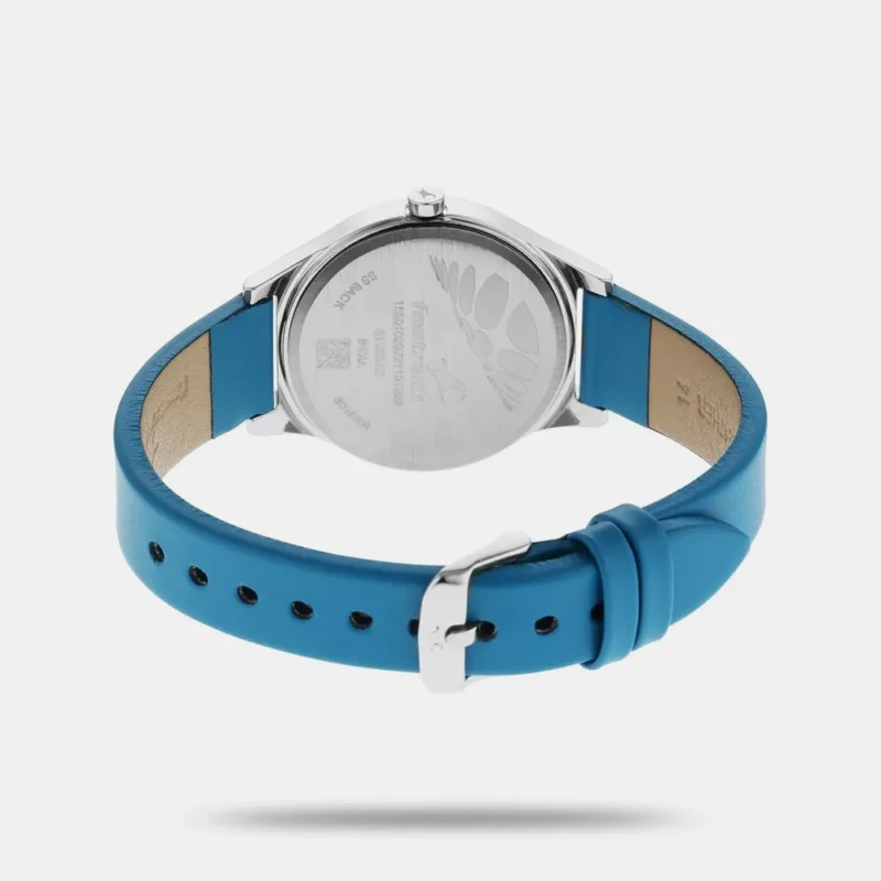 Fastrack Stunners Quartz Analog Multicoloured Dial Leather Strap Watch for Girls - 6152SL05 - Image 4