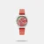 Get this women's analog watch from the Stunners collection by Fastrack to look chic. Its round-shaped blue dial is protected in a case of 40 mm diameter. The genuine leather strap of this watch exudes a blue hue for an eye-catching look. Its plain 3-hand quartz movement ensures that you are always on time. It has a buckle clasp to offer a strong grip around the wrist.