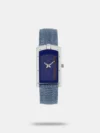 Keep a track of the time as you party the night away with this quirky timepiece. The gradient blue background of the dial comes embossed with patterns of constellations. Feel like the star you are with this watch, with a stitched leather strap, wrapped around your wrist.