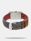 Fastrack Denim Quartz Analog Blue Dial Denim Strap Watch for Girls - 6183SL01 - Image 3