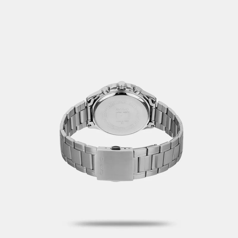 Enticer Men Quartz Blue Dial Multi-Function Stainless Steel Watch - A2346 - Image 3