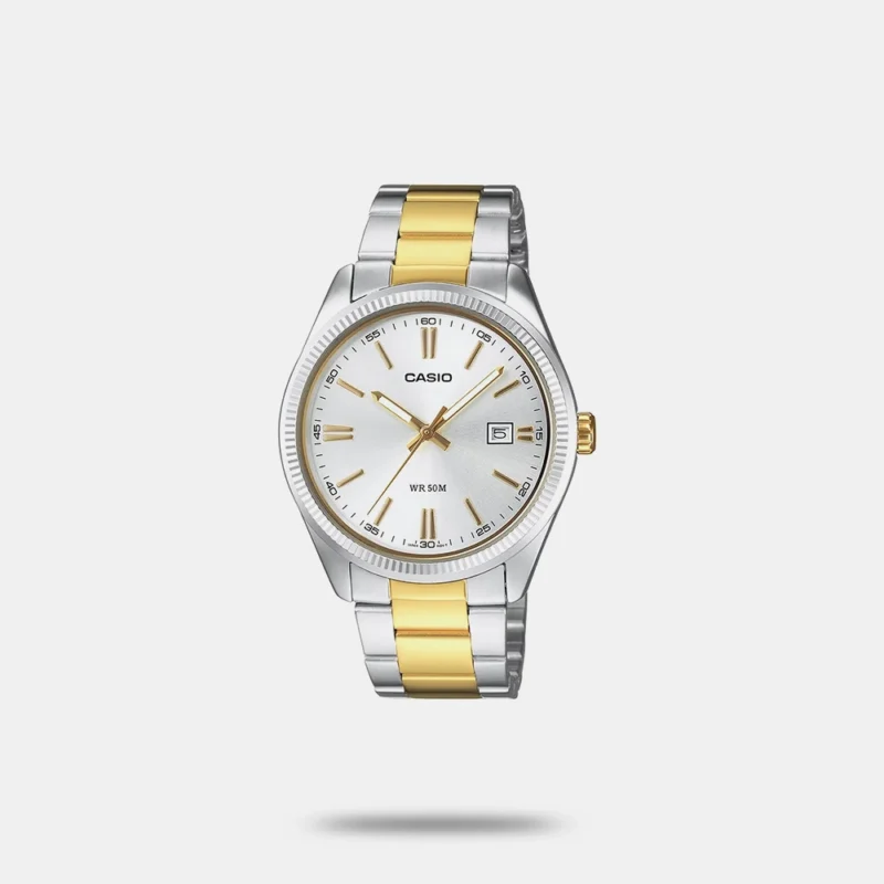 Casio Enticer Men MTP-1302PSG-7AVEF Analog Silver Dial Men - A2370
