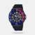 Introducing a marine-inspired analog watch with a rotating bezel. The aluminum ring on the top surface of the bezel reflects the light for a bold touch sure to catch the eye. With handy functions like water resistance up to 100 meters and date-day display, this is a watch that delivers on style and practical utility.