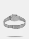 Vintage Black Dial Silver Stainless Steel Band Digital Watch - For Men & Women - D089 - Image 3
