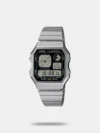 Retro meets tech with the Casio Vintage A130WEGG-1ADF. This digital classic features world time, countdown timer, multi-alarms, and an amber LED backlight – all in a sleek resin and chrome-plated case with stainless steel band. A perfect pick for those who love iconic style with modern functionality. Backed by a 2-year warranty and timeless appeal.