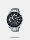 Simple yet stylish, this unisex's digital watch watch from the Vintage Series collection by Casio will be a perfect pick for you. Its stainless steel strap flaunts a silver hue that accentuates the look of the watch. The square dial is secured by a and is encased in a 30.3 mm case. It exudes chronograph and a crown for time adjustment. Furthermore, it is completed with a hook buckle clasp that ensures a secure fit on the wrist.