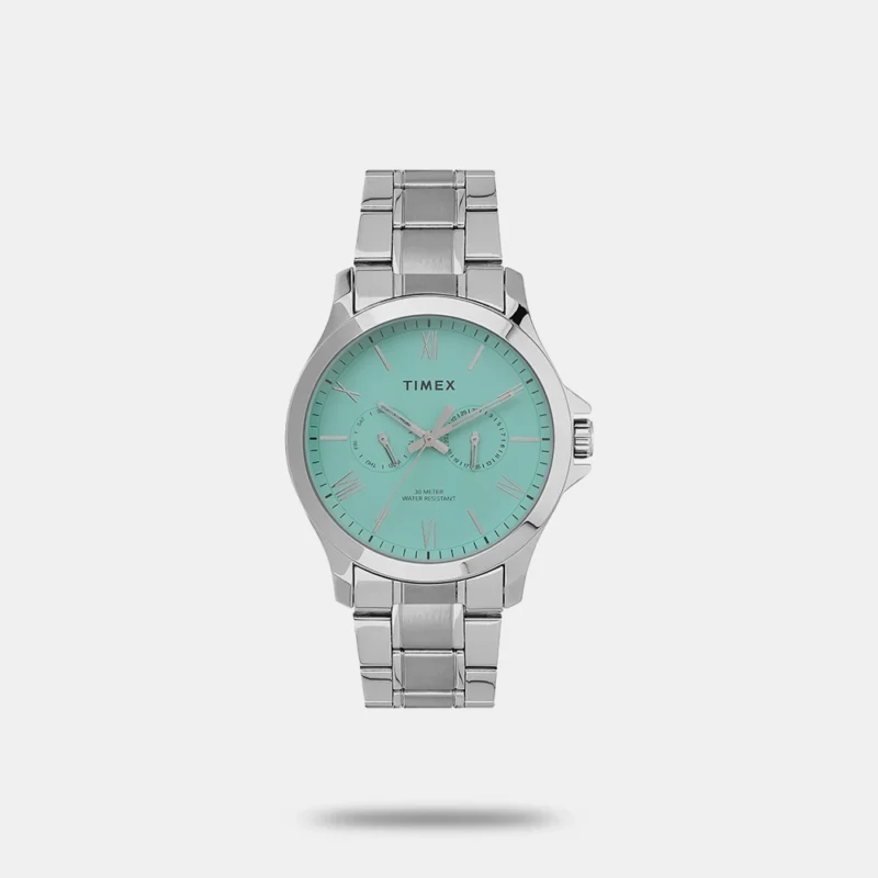 Timex Roman with Appliques Tiffany Blue dial Men's Watch - TW000X141