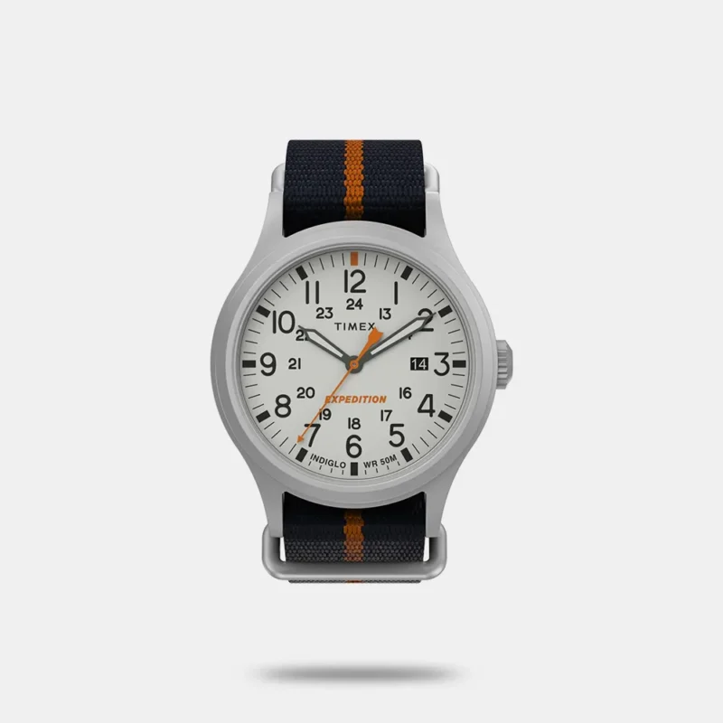 Timex Expedition White Round Dial Quartz Analog Men's Watch - TW2V22800UJ
