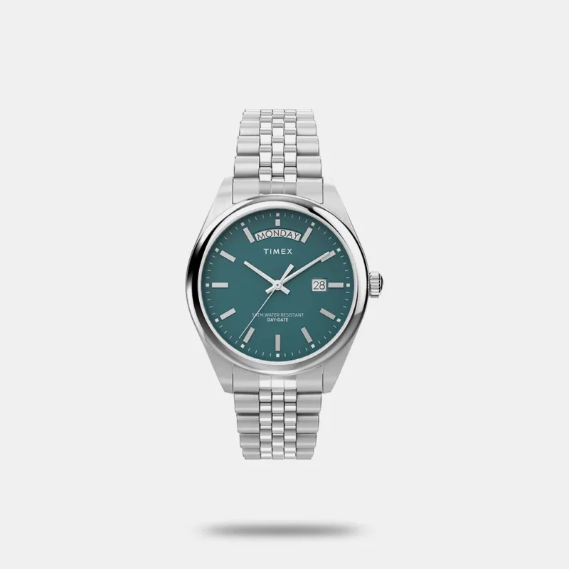 TIMEX Trend Men Green Round Dial Analog Watch - TW2V68000UJ