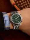 TIMEX Waterbury Green Round Dial Analog Men's Watch - TW2Y23600UJ - Image 5