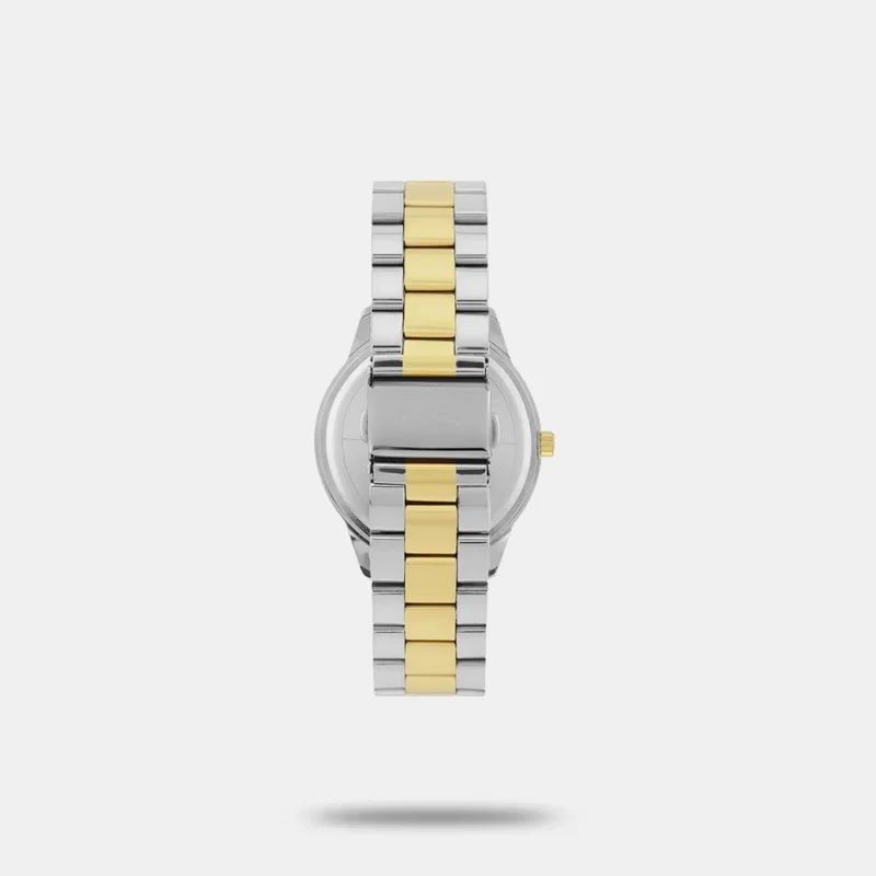 Men Brass Dial & Stainless Steel Straps Analogue Watch - TWEG18523 - Image 2