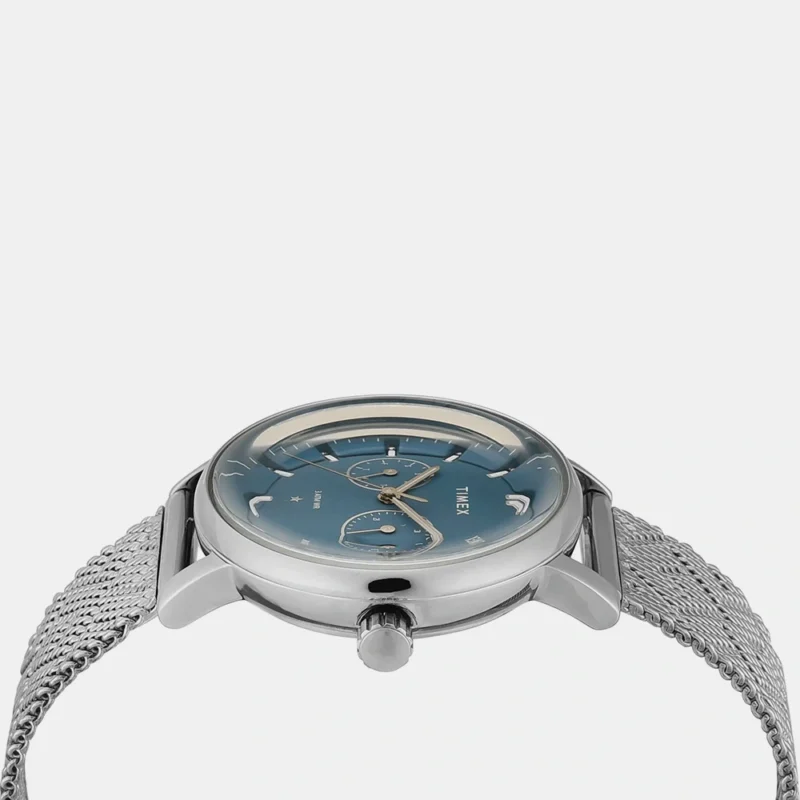 TIMEX Women Blue Round Dial Analog Watch - TWEL20301 - Image 5