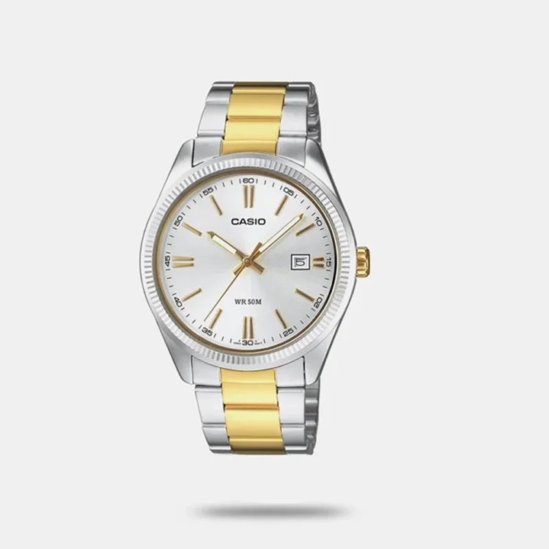 Casio Enticer Men MTP-1302PSG-7AVEF Analog Silver Dial Men - A2370