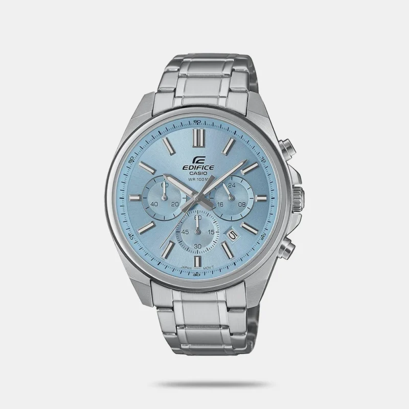 Casio Edifice EFV-650D-2BVUDF Chronograph Blue Dial Men ED659