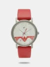 For the Wonder woman fan in you, flaunt the perfect fashion accessory. Case dimension: 35.00X41.7X7.25,Water resistance: 3 ATM/30 m | Leather Strap | Stainless steel back cover | High precision quartz analogue movement | 2 years warranty period