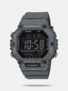 Satisfy both your practical and adventurous sides with an oversized case design that stands up to hard use. Featuring a large bezel and raised dial, these watches deliver a sturdy and robust design that is very easy to read. Water resistance up to 100 meters and a 10-year battery leave you free to focus on more exciting things. Handy alarm, timer, and world time keep you on track all day long.