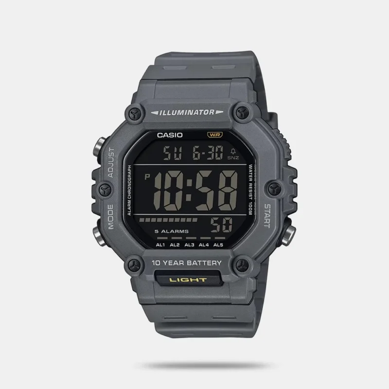 Casio Youth AE-1600H-8BVDF Digital Grey Dial Men - D387