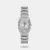 The Luxury collection of Santa Barbara Polo and Racquet Club stands out with its remarkable watches with a refined look and a classic touch for a perfect finish to any everyday or evening look. The model is made of stainless steel with a fine inlay of crystals on the bezel and is reinforced with a hard mineral crystal for the glass. The display is analog in light color with silver details, Roman details and a simple look. It is powered by a quartz movement with caliber VJ21C1. Case dimensions 23.5 x 29.5 mm with a chain width of 16 x 14 mm. Water resistance: 5 ATM - allows hand washing, heavy wetting is not recommended.