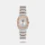 Designed to suit the preference of urban women, this analog watch from the collection by Santa Barbara Polo & Racquet Club is sure to make a style statement. Secured by a mineral glass, the silver rectangular dial is protected in a case. It exhibits crown for time adjustment. The stainless steel strap flaunts a multi hue that accentuates the look of the watch. Moreover, it is fitted with a fold-over clasp to ensure a secure fit on the wrist.